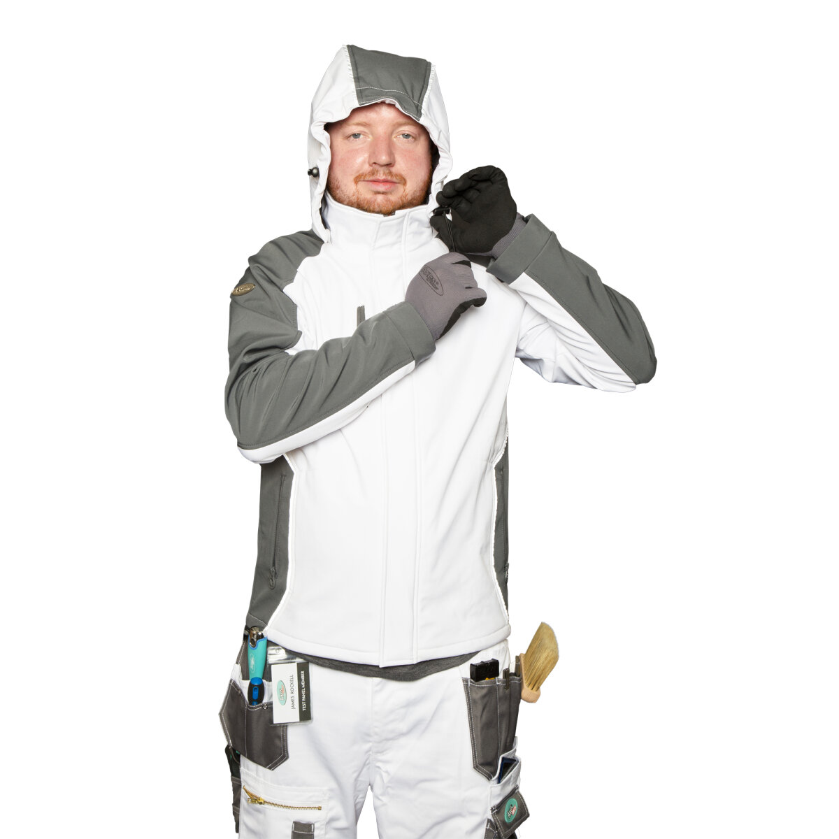 S-Tex Jacket (White & Grey) (NL00815130)