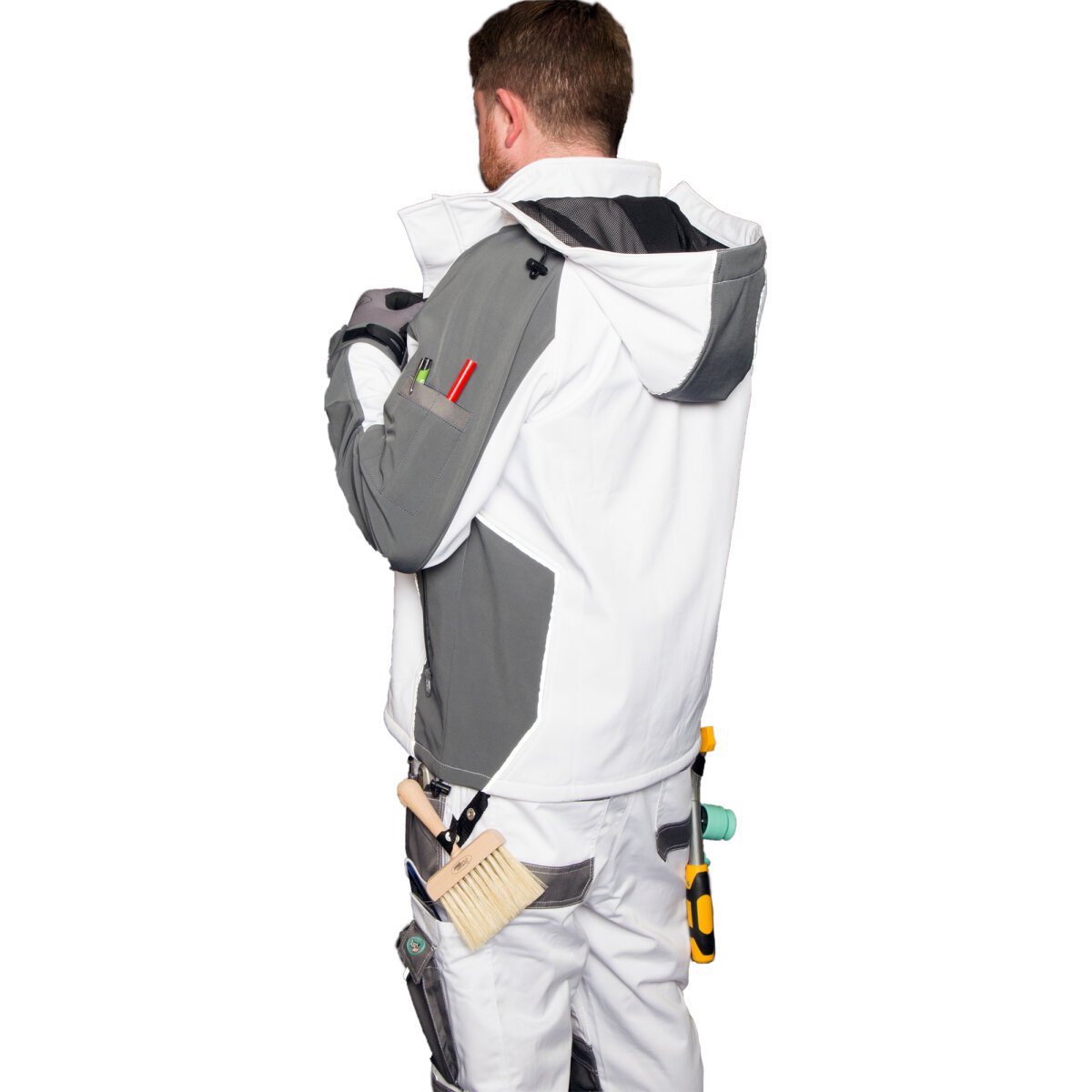 S-Tex Jacket (White & Grey) (NL00815130)