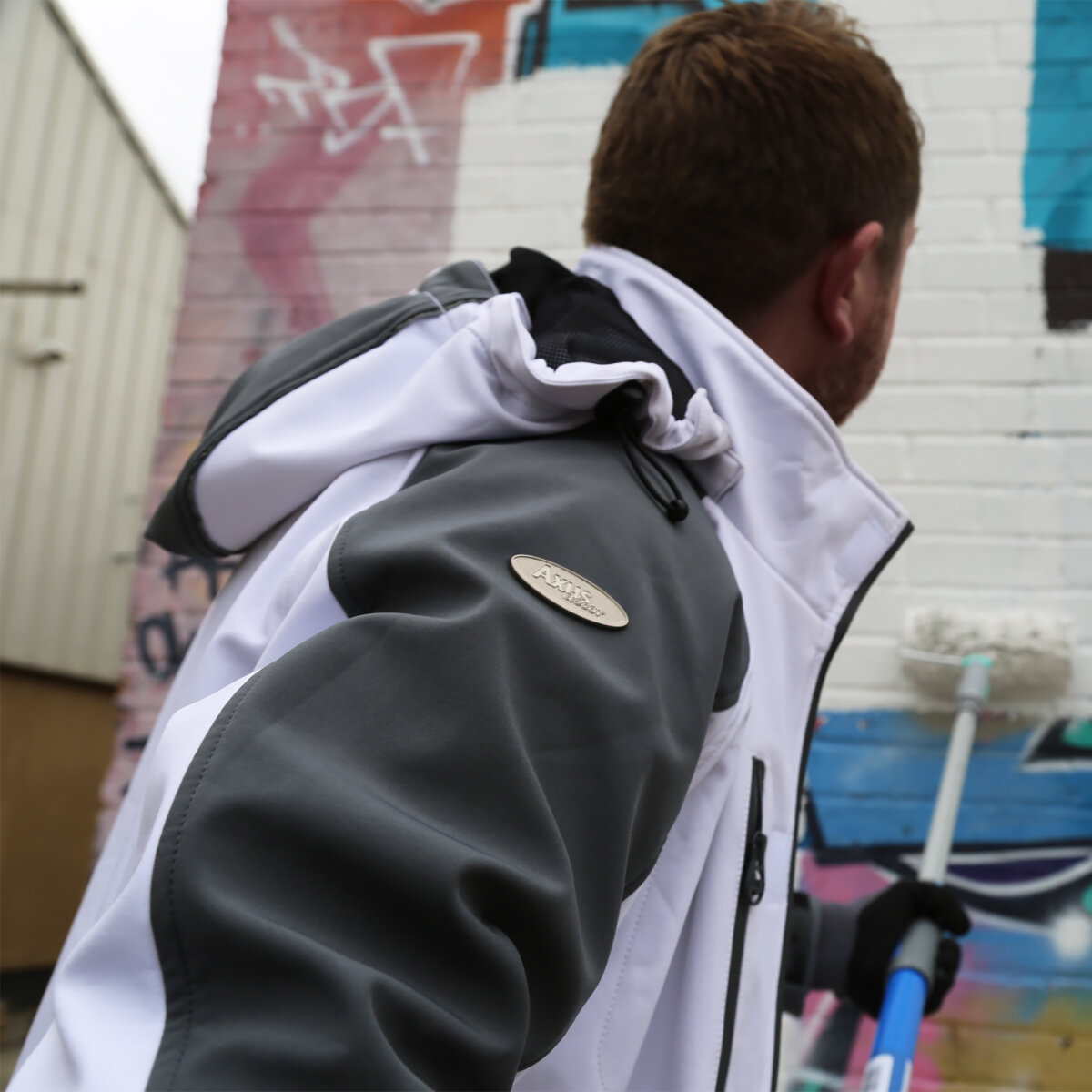 S-Tex Jacket (White & Grey) (NL00815130)