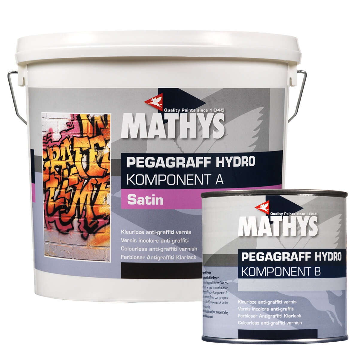 Pegagraff Hydro Anti Graffiti Base + Activator 5L (BN375135F)