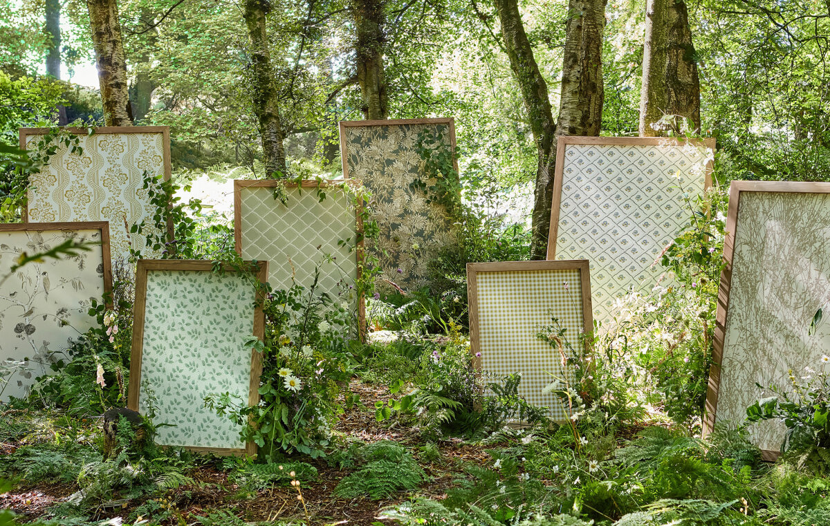 Bring The Outside In With The New Country Woodland Wallpaper Collection From Sanderson