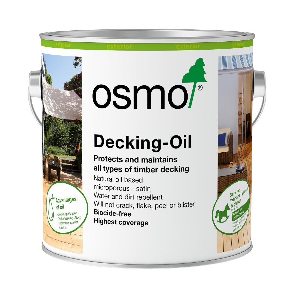 Osmo Decking Oil 2.5L GENERIC