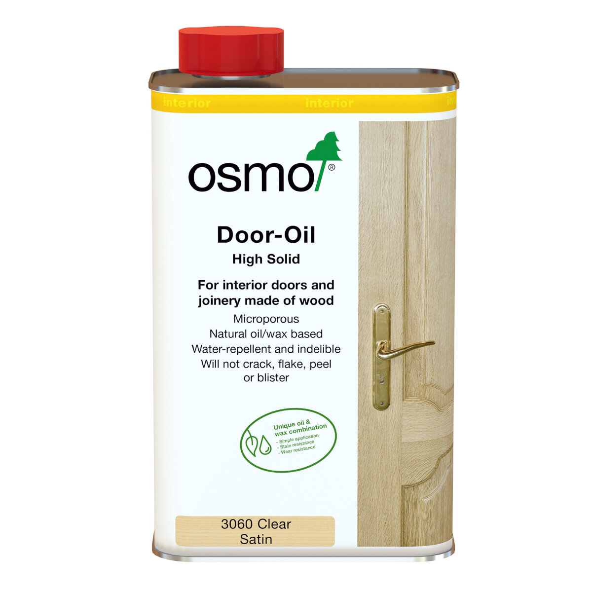 Door Oil 3060 Clear Satin 1L (HA472417N)