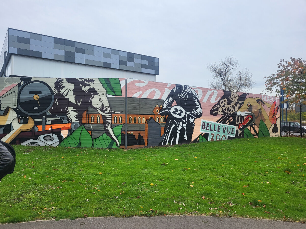 Brewers Stockport Supports Muralist Once Again With The Gorton Hub Mural