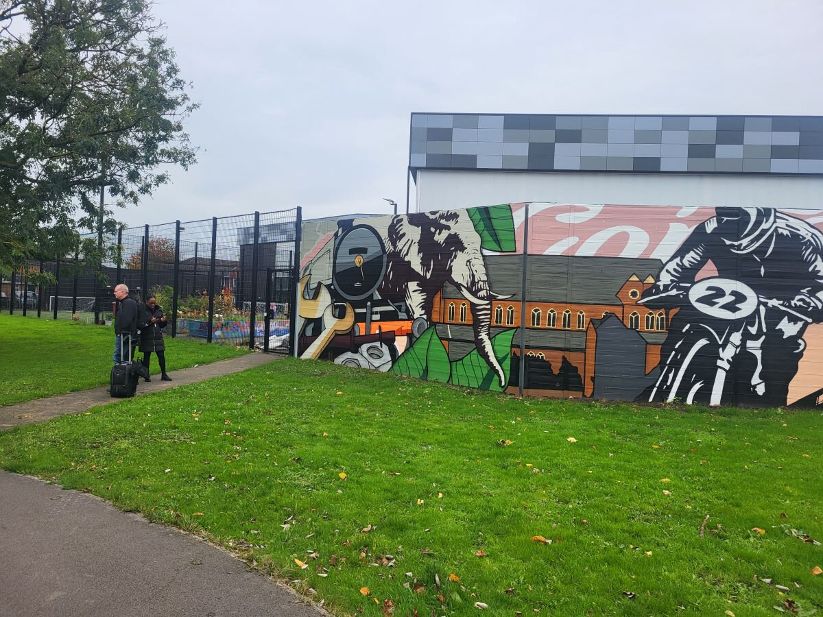 Brewers Stockport Supports Muralist Once Again With The Gorton Hub Mural