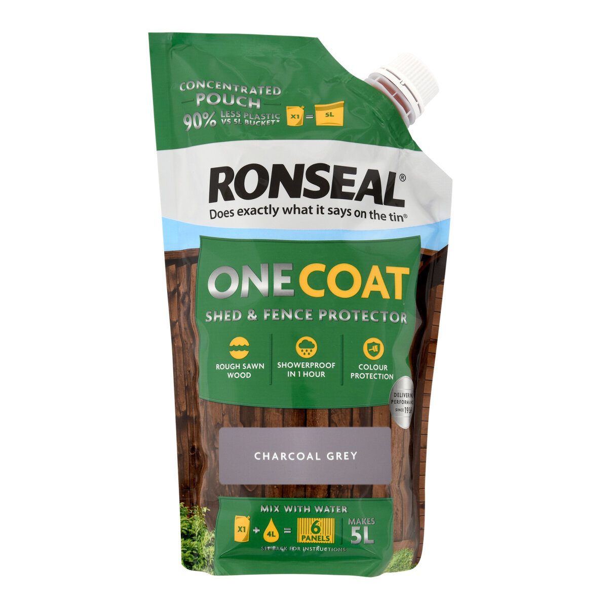 One Coat Shed & Fence Protector Refill Pouch 950ml (HA568205N)