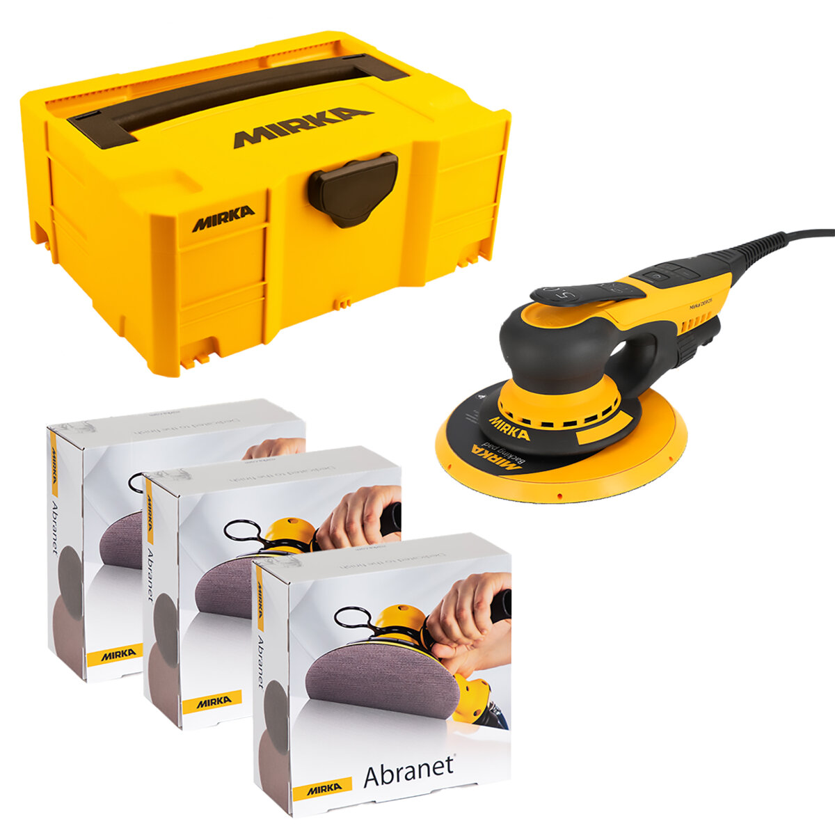 Mirka DEROS II 750 175mm 230V Deco Solution Kit (NG20997105)