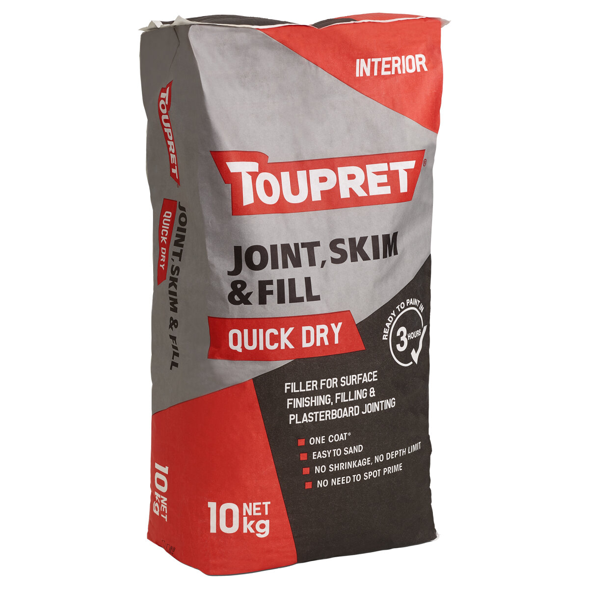 Quick Dry Joint, Skim & Fill 10KG (NC923110E)