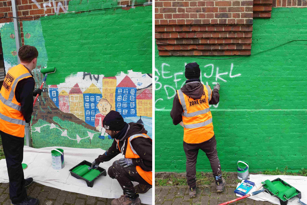 A New Mural Has Been Revealed In Brick Lane With Albany!