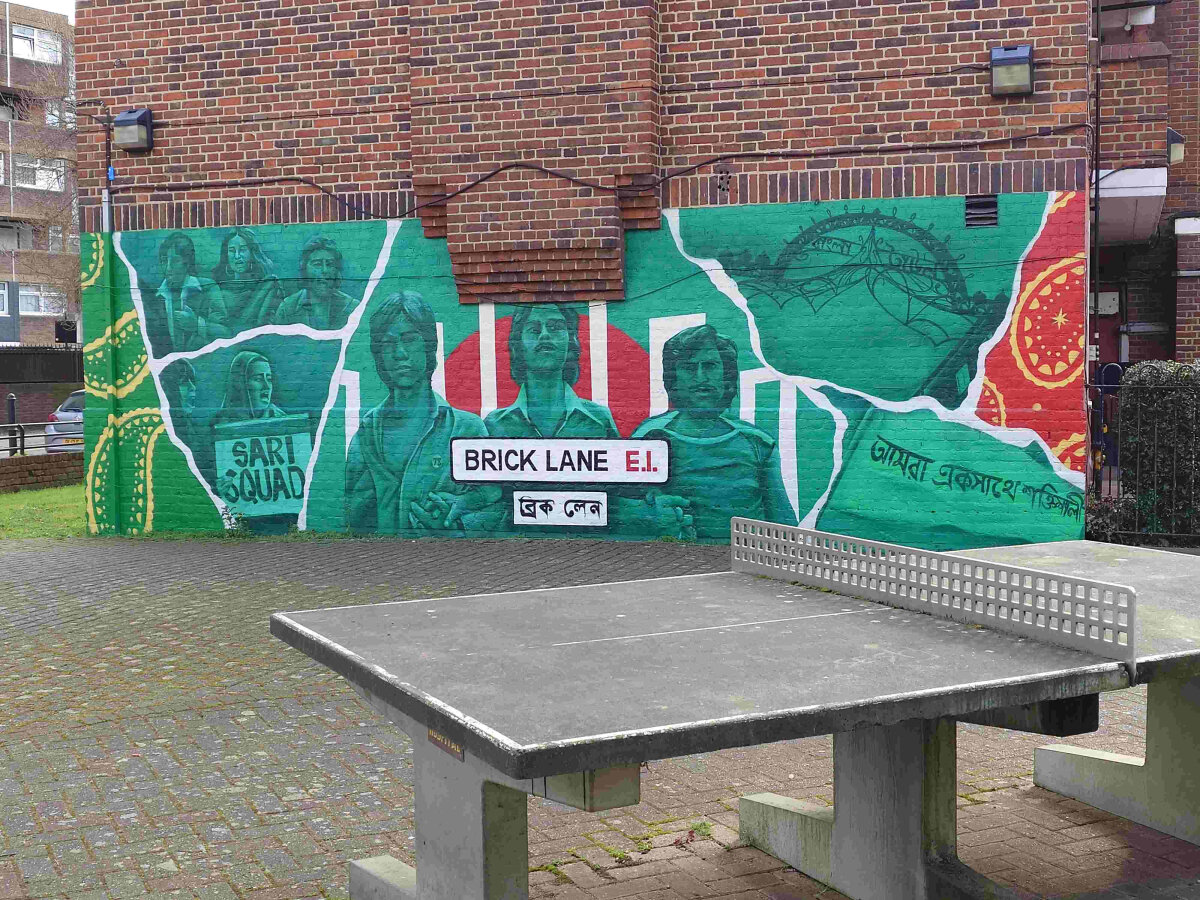 A New Mural Has Been Revealed In Brick Lane With Albany!