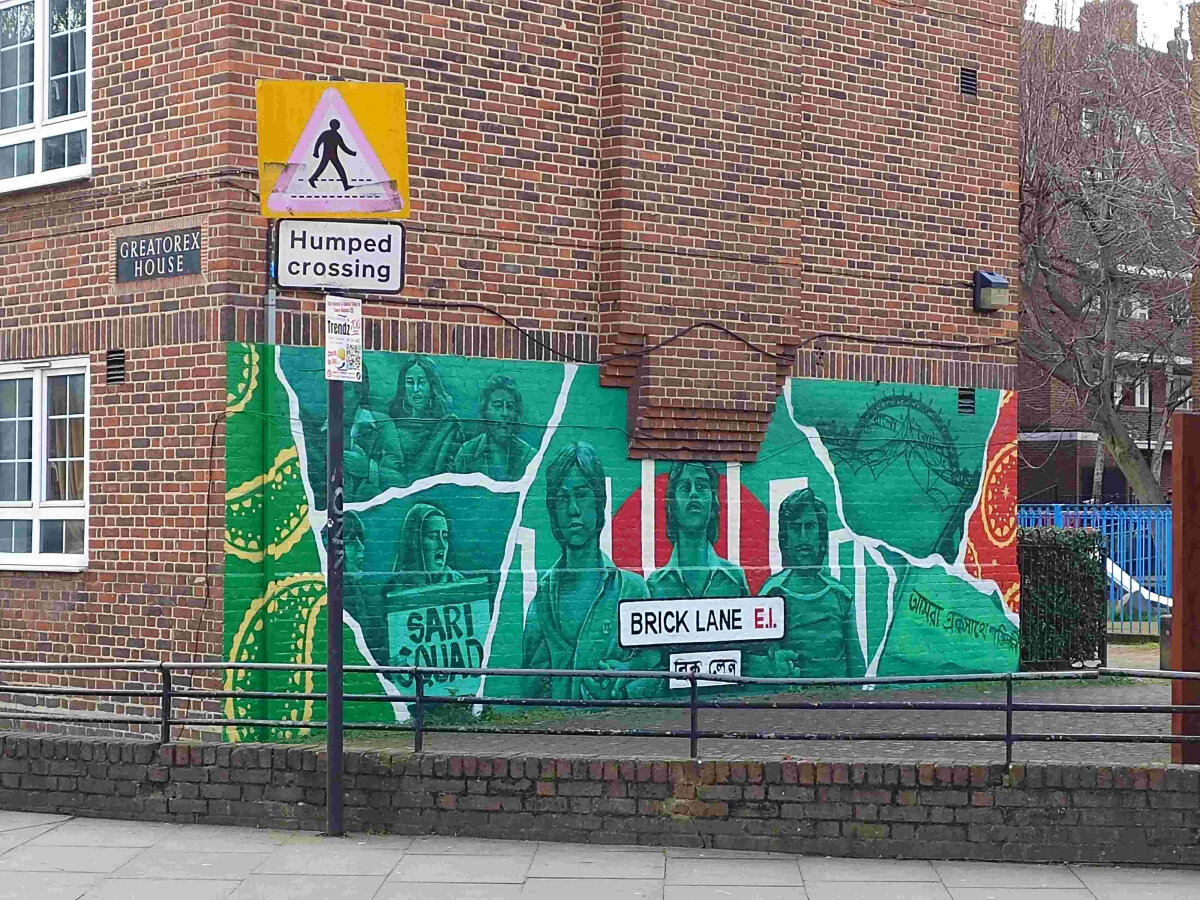 A New Mural Has Been Revealed In Brick Lane With Albany!