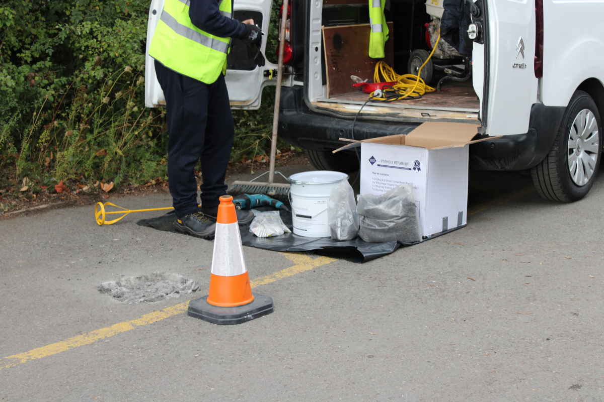 Introducing The New And Exclusive Pothole Repair Kit From Contar!