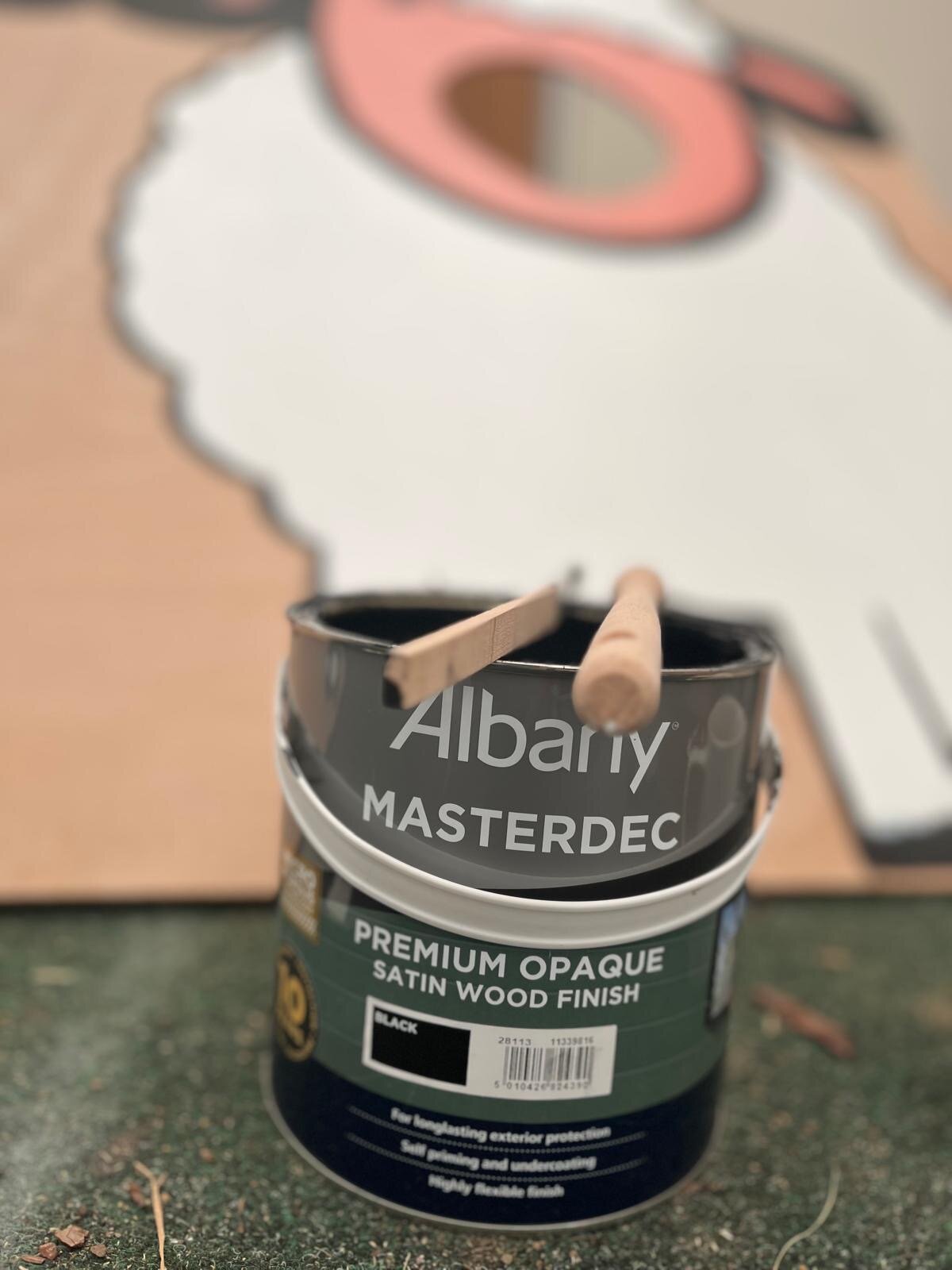 Donating Albany Woodcare To College For A Bleating Good Weekend!