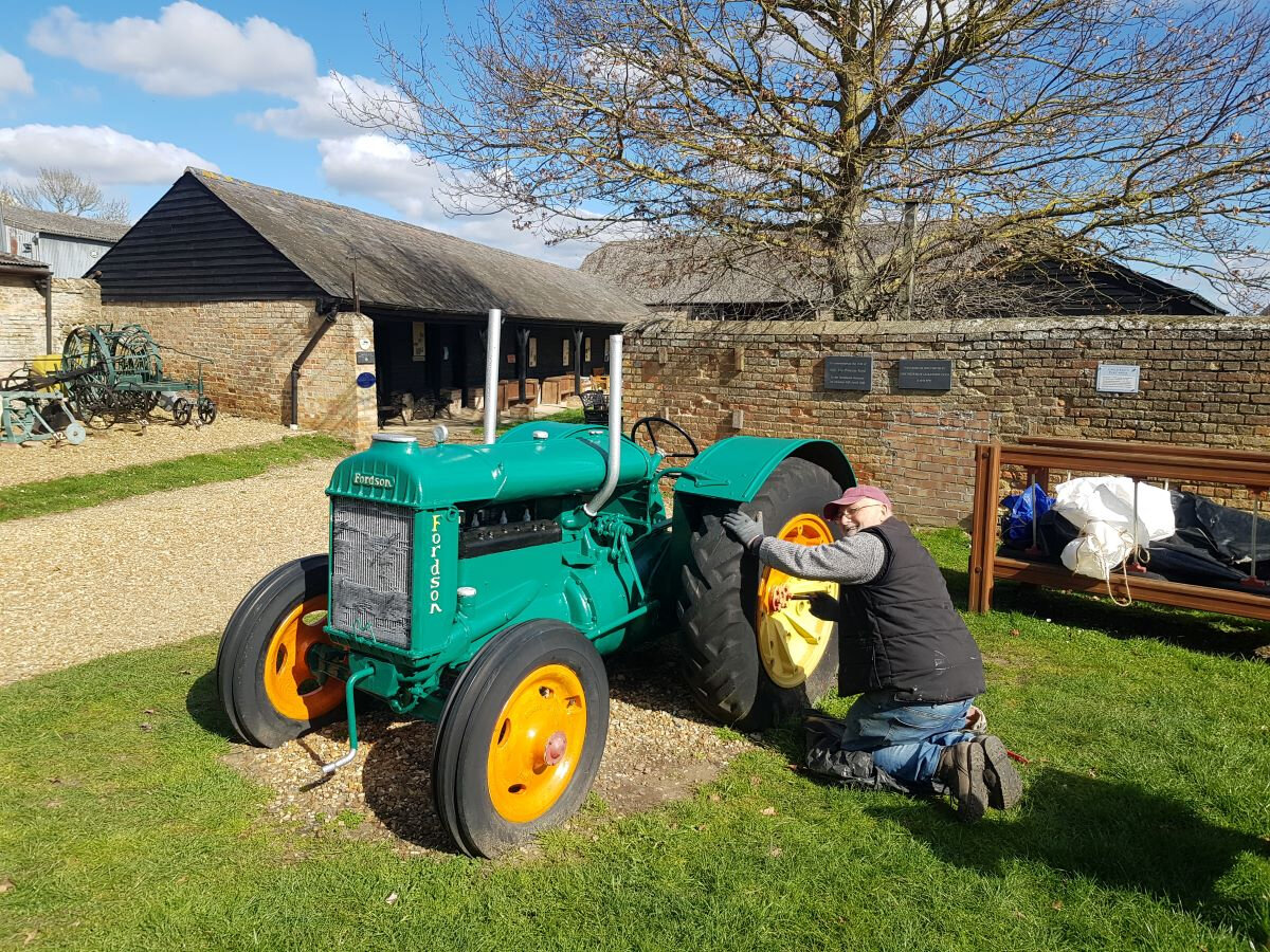 Tractor Transformations! Donating Zinsser To The Farmland Museum