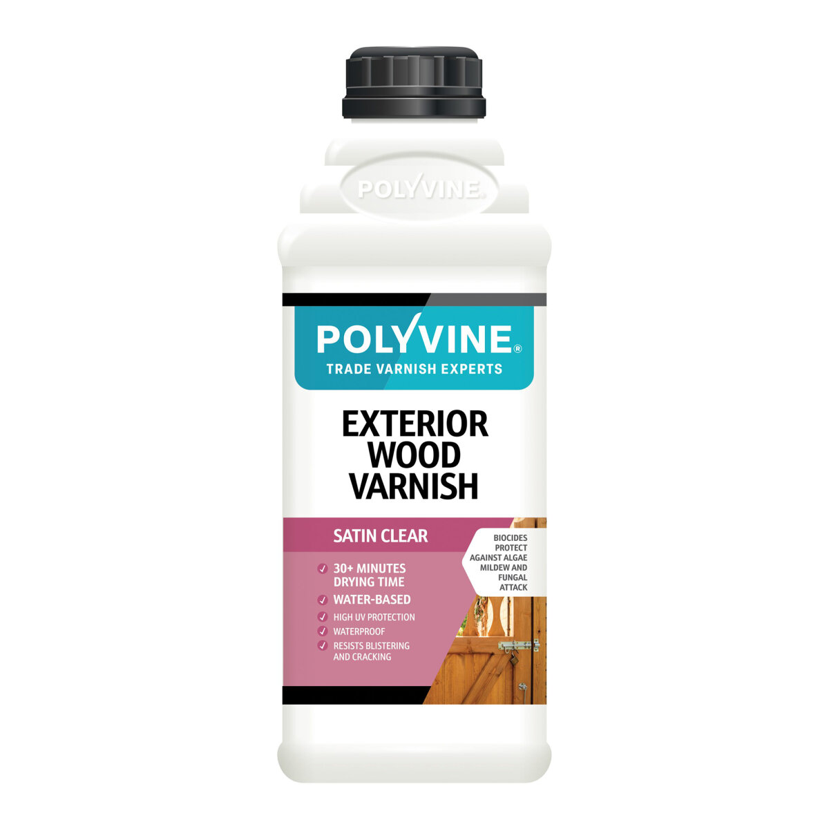 Exterior Wood Varnish Satin 1L (HC411705N)