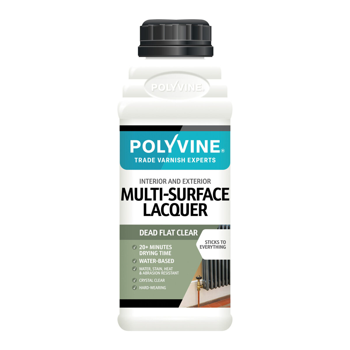 Multi-Surface Lacquer Dead Flat 500ML (HC411809Q)