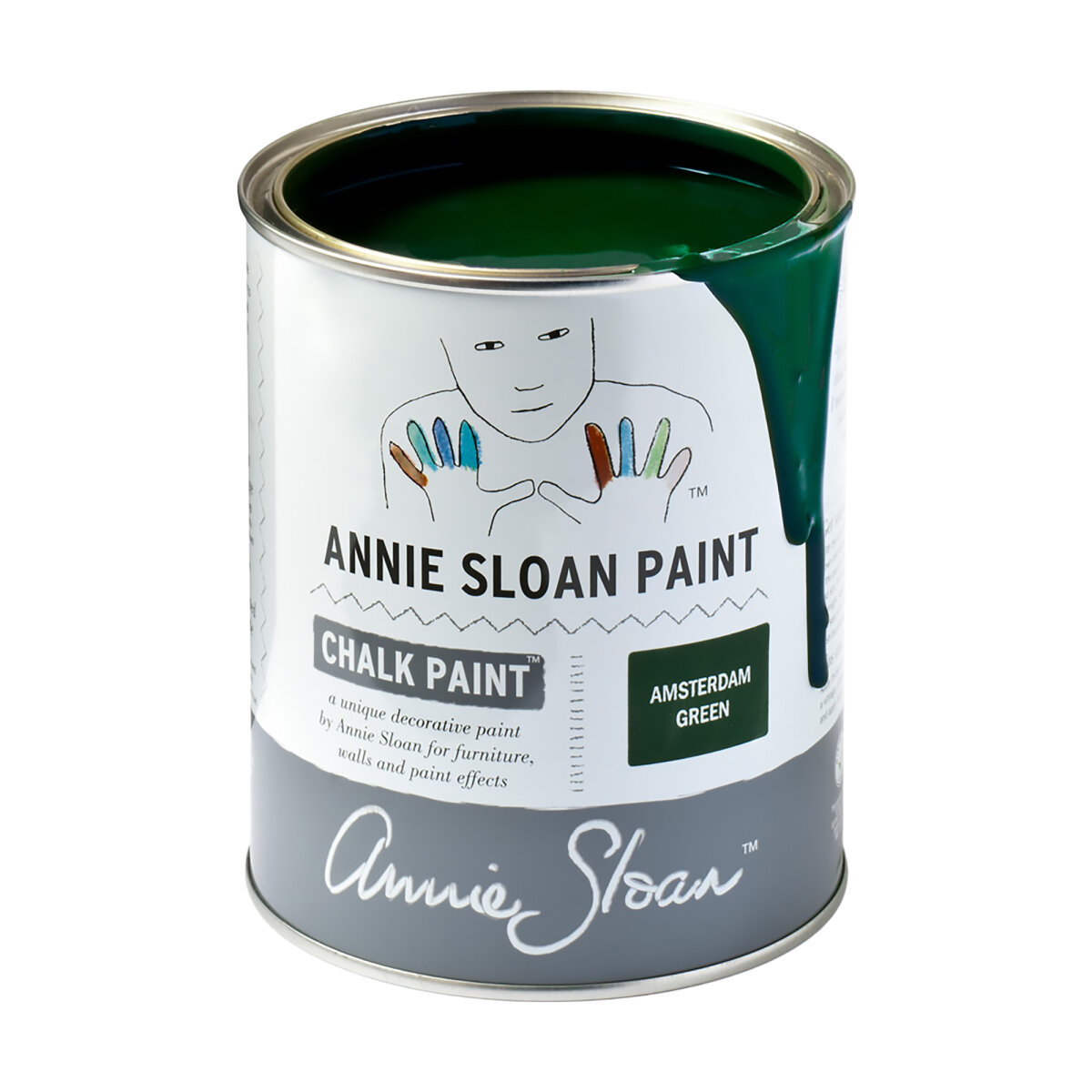 Annie Sloan Chalk Paint 1L Amsterdam Green (BN01101005N)