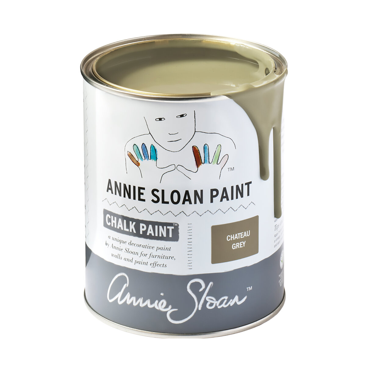 Annie Sloan Chalk Paint 1L Chateau Grey (BN01101040N)