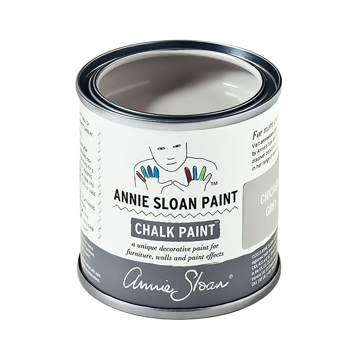 Annie Sloan Chalk Paint 120ml Chicago Grey (BN01101045R)