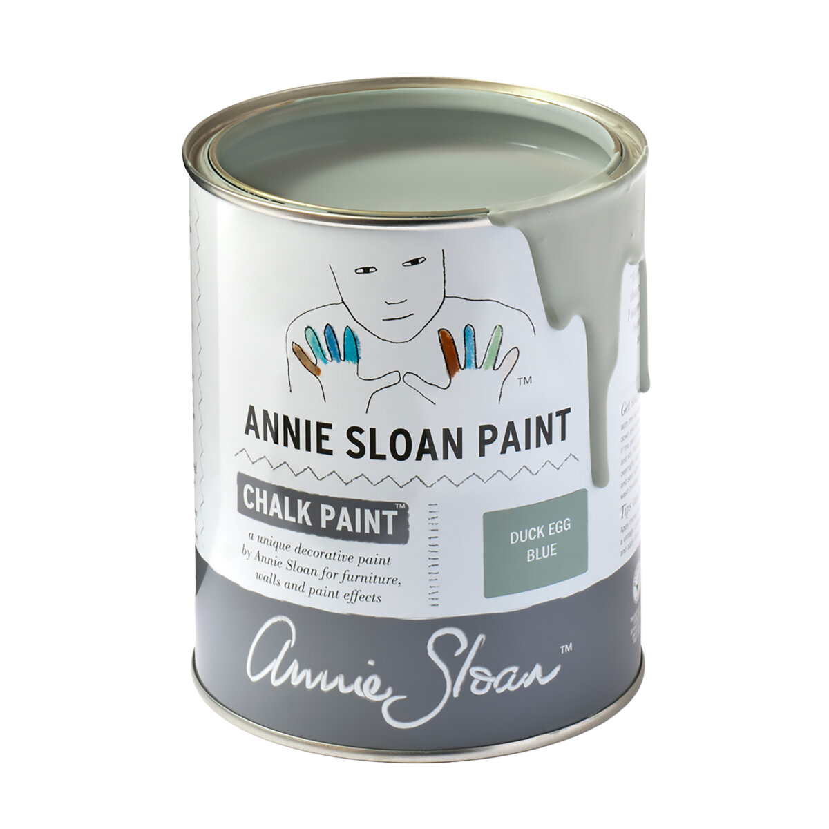 Annie Sloan Chalk Paint 1L Duck Egg Blue (BN01101065N)