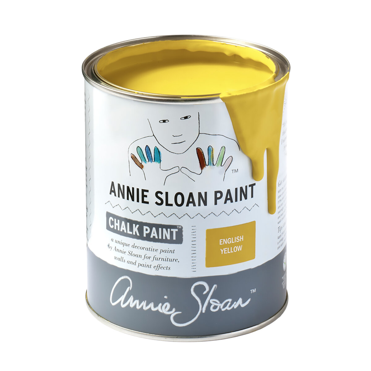 Annie Sloan Chalk Paint 1L English Yellow (BN01101080N)