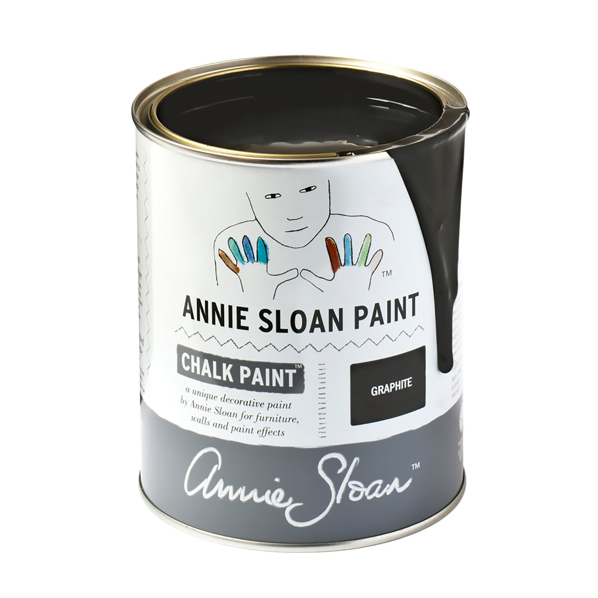 Annie Sloan Chalk Paint 1L Graphite (BN01101105N)