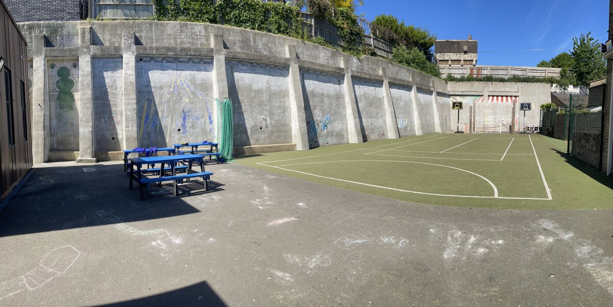 Brightening The Walls Of All Saints Primary School In London