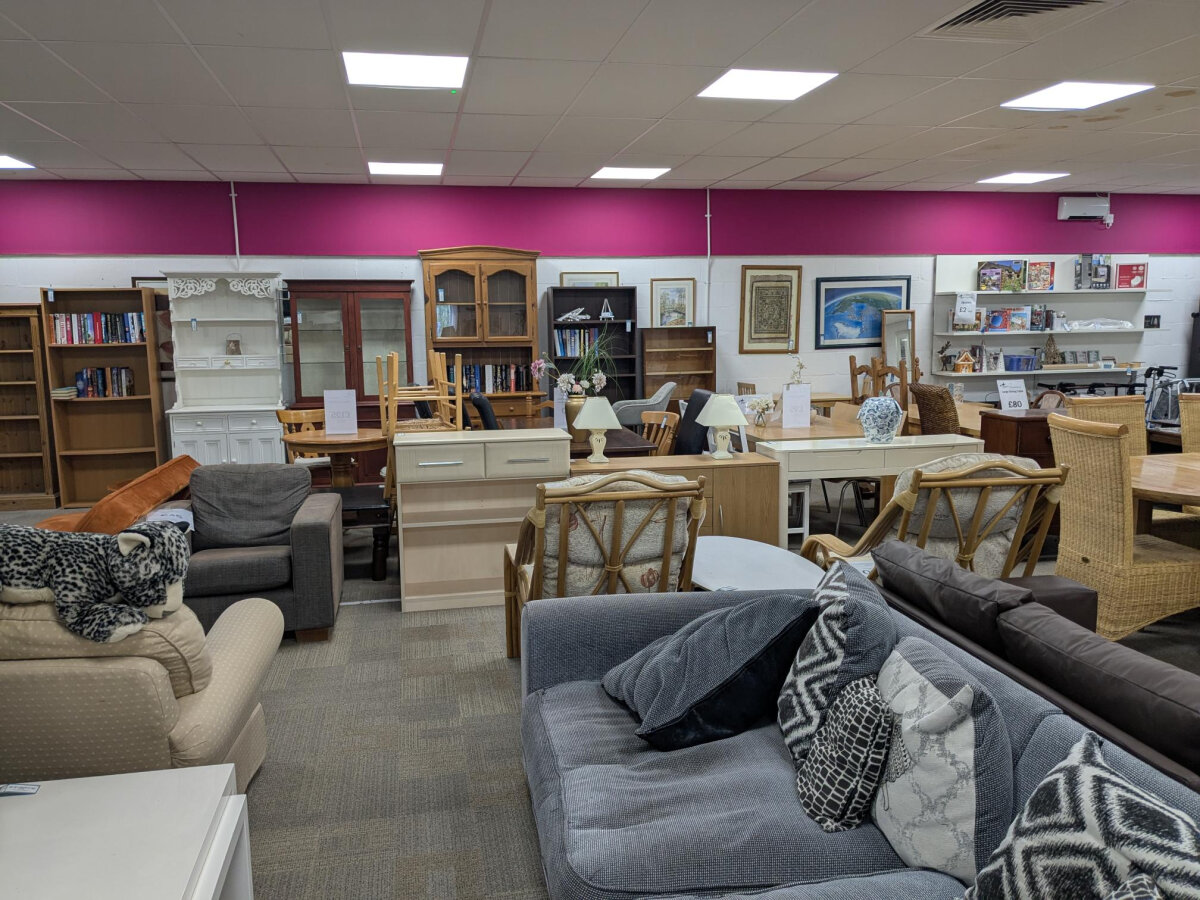 Adding Pops Of Colour To St Michael’s Hospice Charity Shops
