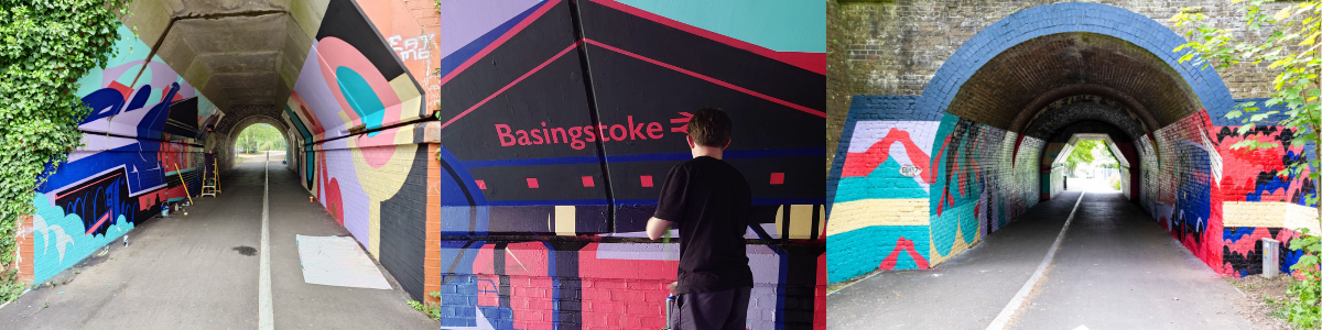 A Bold New Tunnel Has Come To Basingstoke!