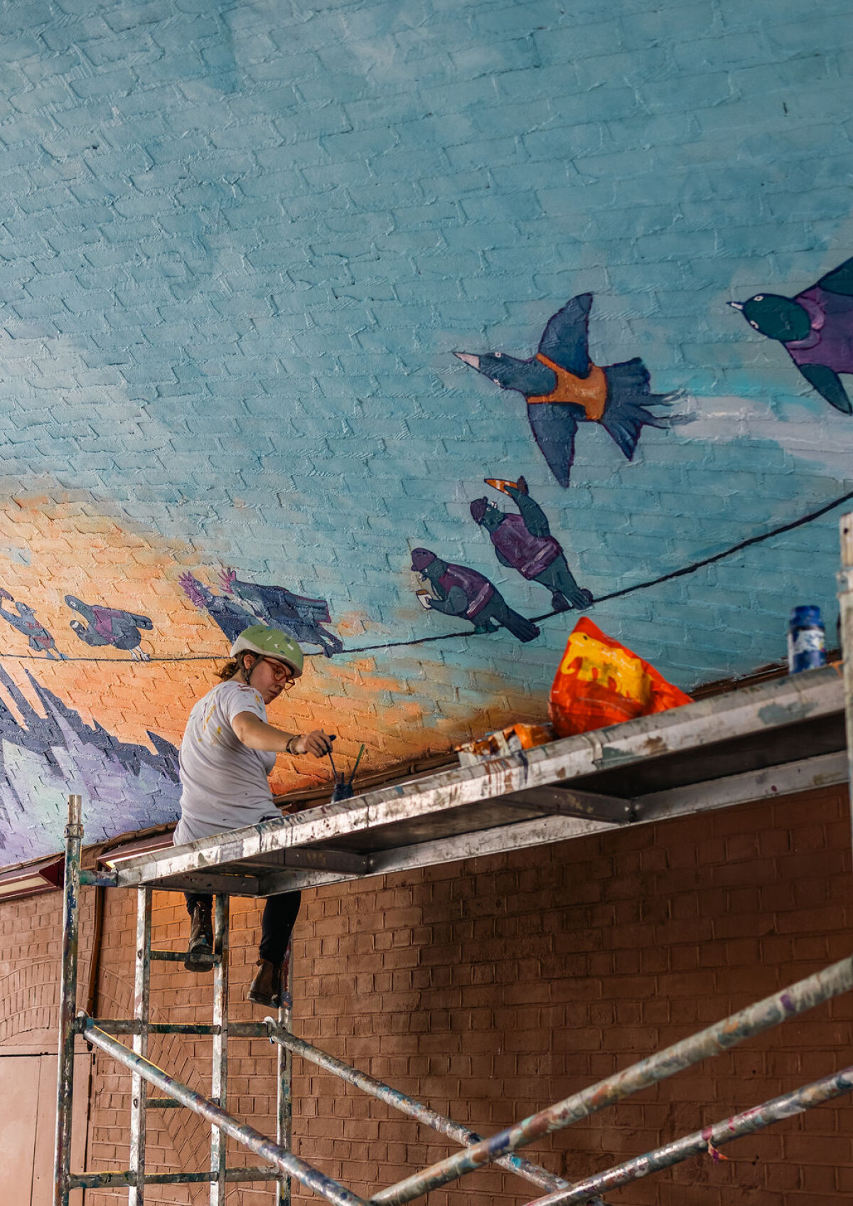 Transformations Under Waterloo Bridge With The London School Of Muralism