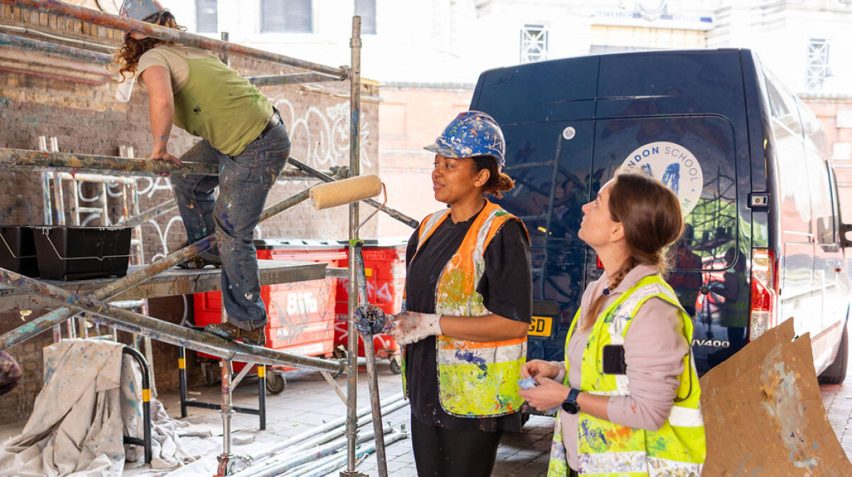 Transformations Under Waterloo Bridge With The London School Of Muralism