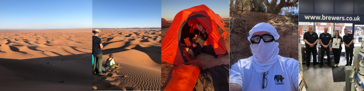 Brewers Wolverhampton Supports Customer With Sahara Trek!