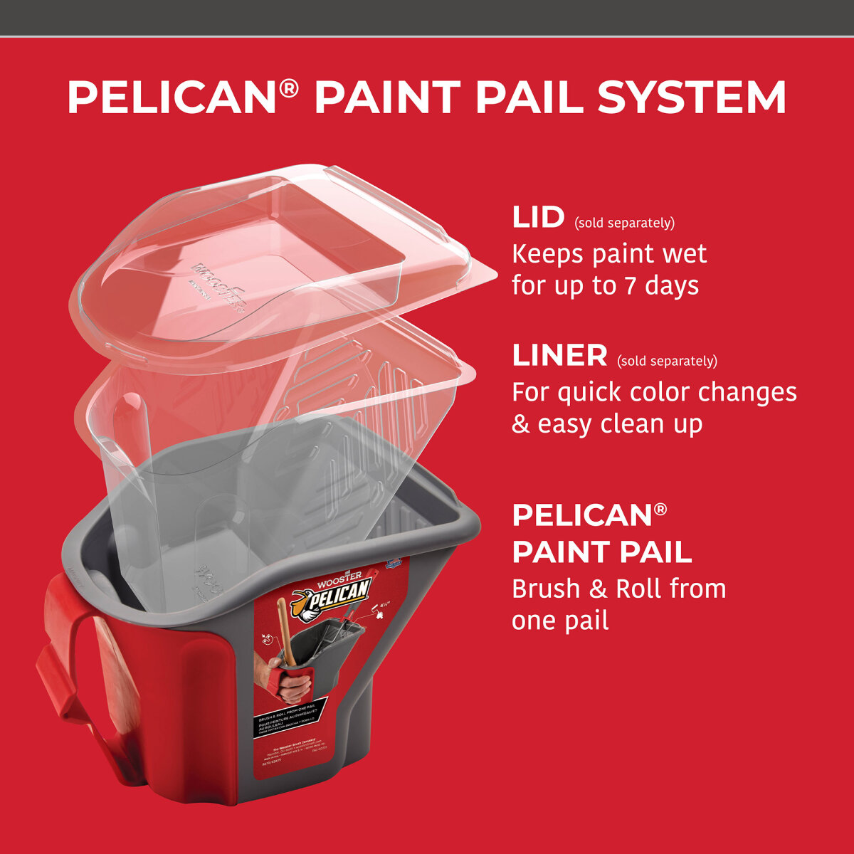 Wooster Pelican Hand-Held Paint Kettle (NT440905)