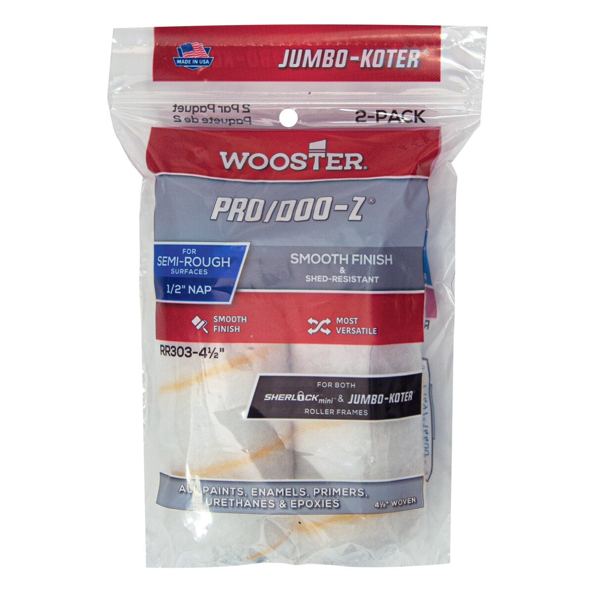 Jumbo-Koter Pro/Doo-Z Woven Semi Rough (Pack of 2) (JT603505)