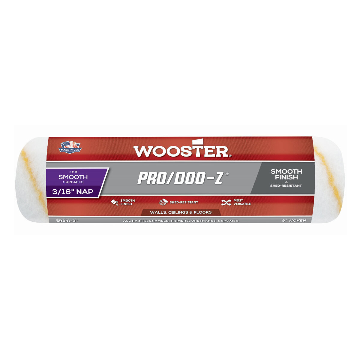 Pro/Doo-Z Woven Roller Sleeve Smooth 9" (JT603010)