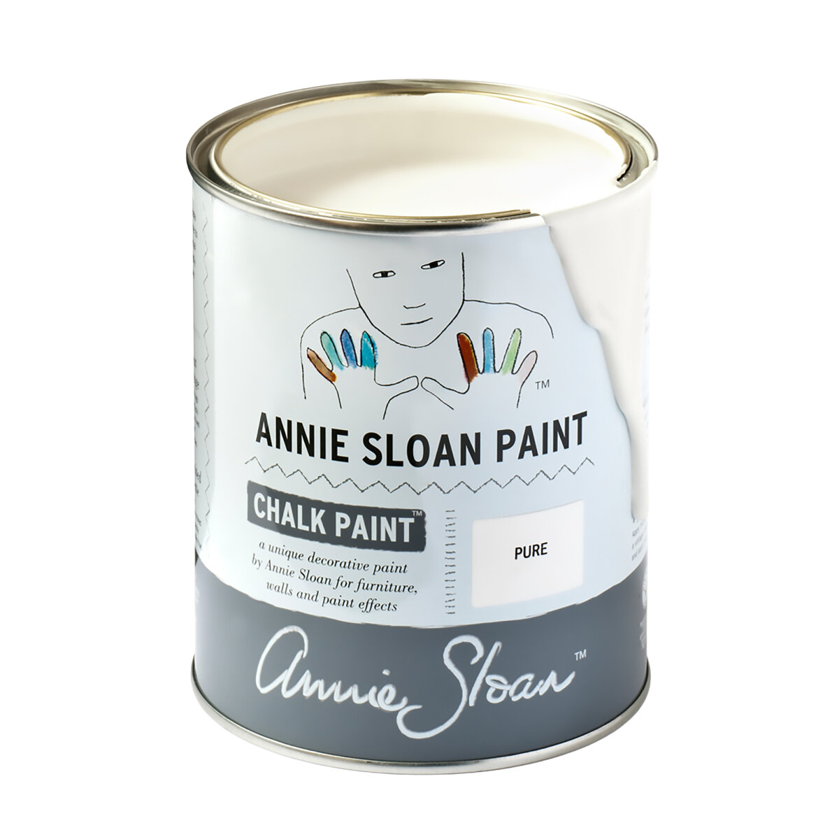 Annie Sloan Chalk Paint 1L Pure (BN01101185N)