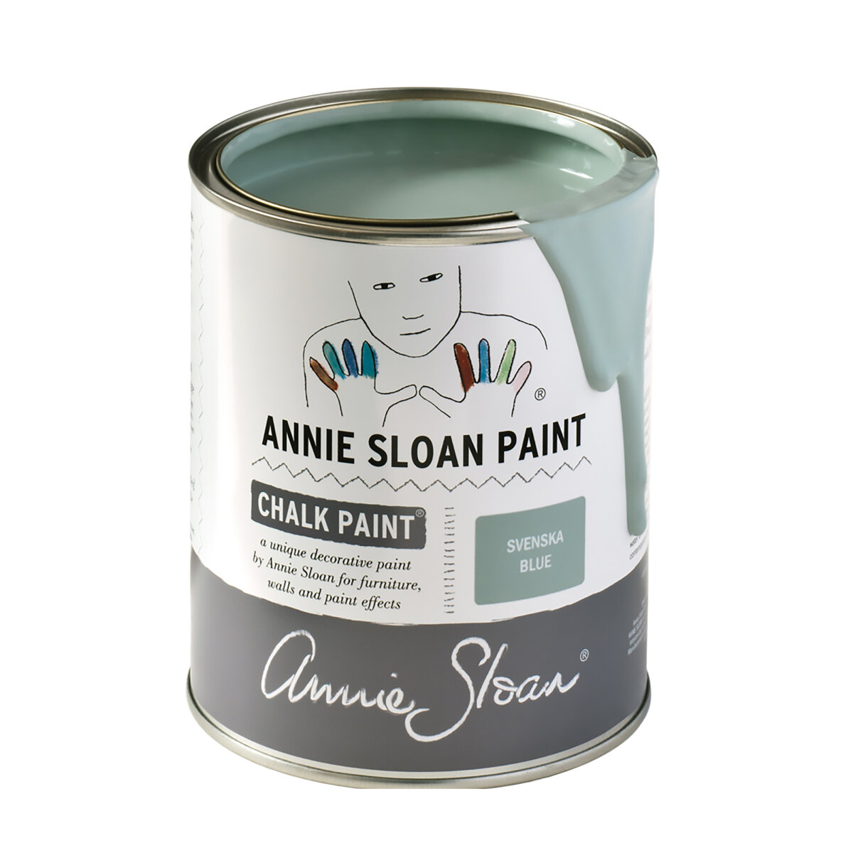 Annie Sloan Chalk Paint 1L Svenska Blue (BN01101200N)