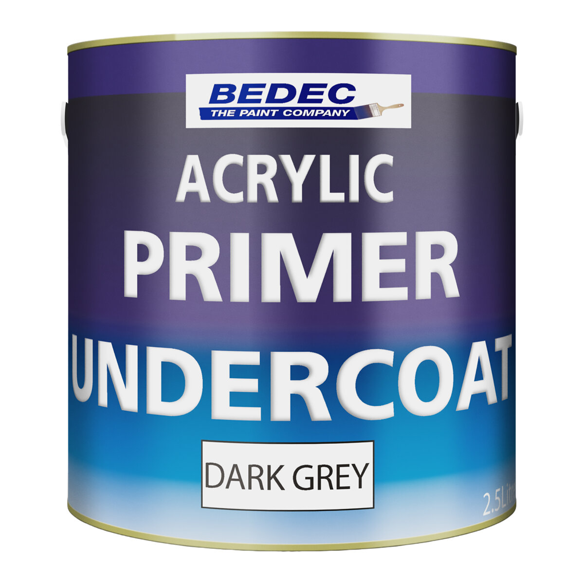 Acrylic Primer Undercoat Dark Grey 2.5L (BN039505J)