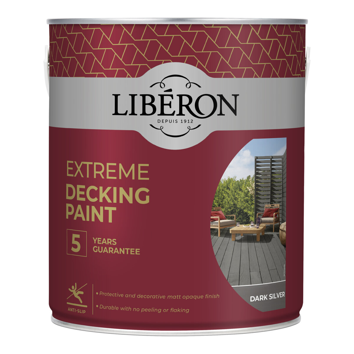 Extreme Decking Paint 2.5L Dark Silver (HJ30401605J)