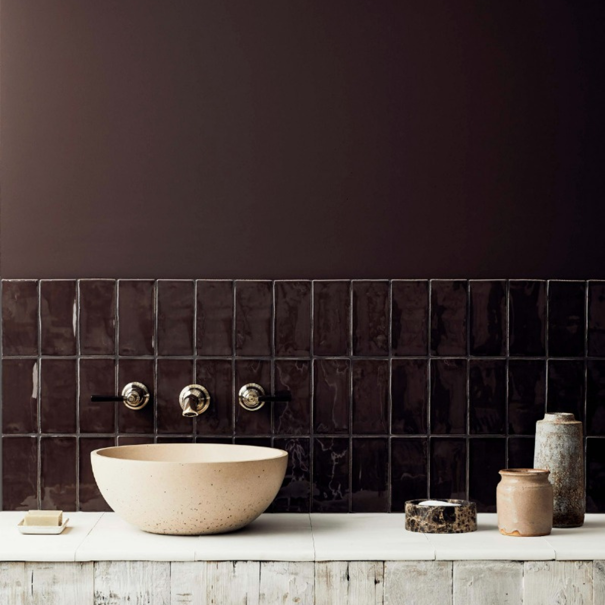 Little Greene Purple Brown