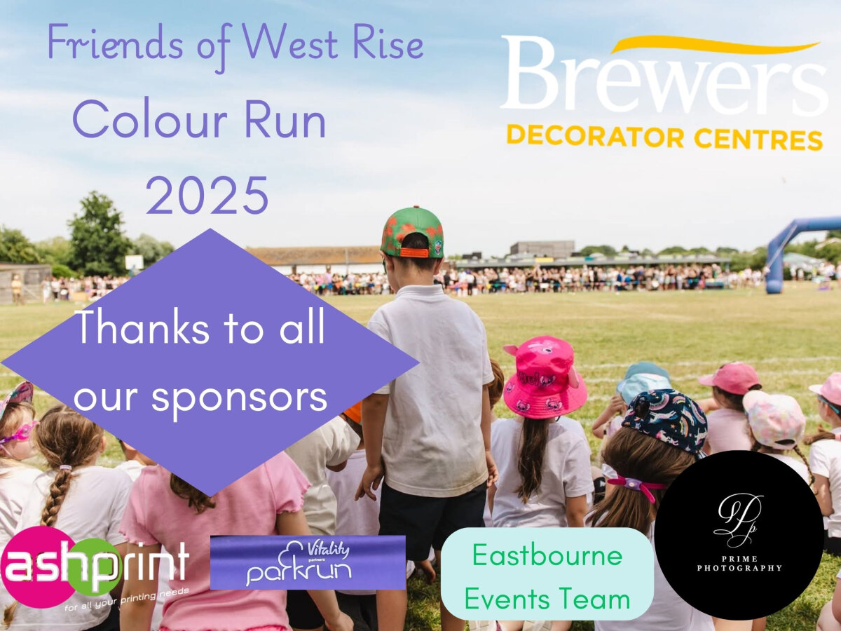 Delighted To Support The West Rise Primary School Colour Run