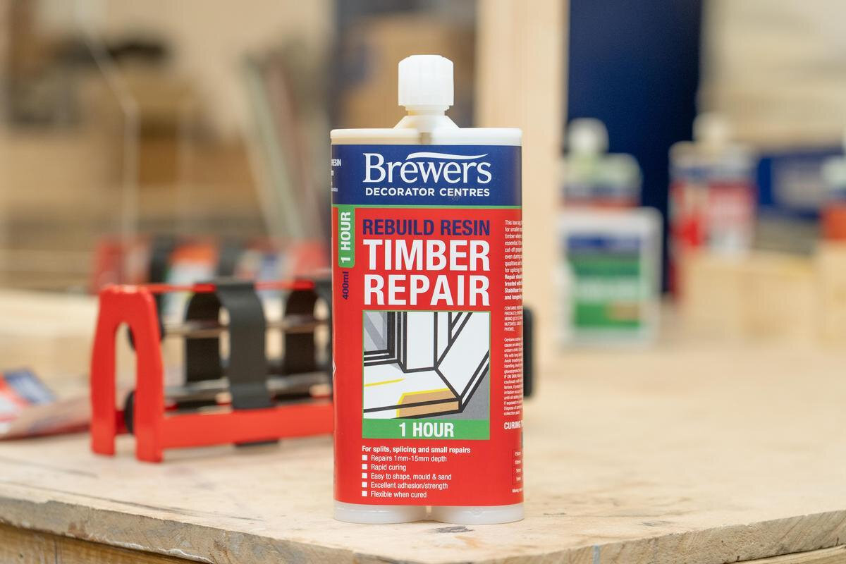 How To Use The New Brewers Timber Repair System - Brewers Decorator ...
