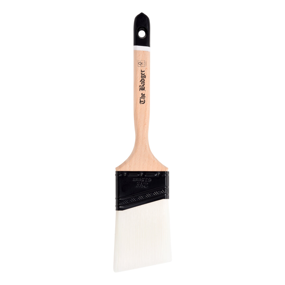 Beaver Tail Badger Semi-Oval Angled Brush 2.5" (JA19751015Q)