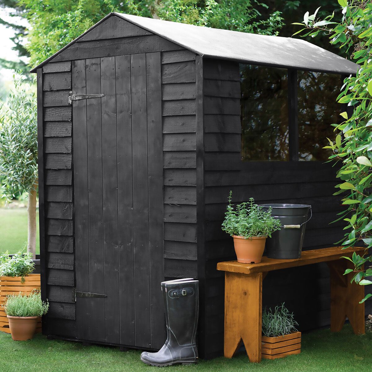 10 Year Quick Dry Woodstain Ebony (HA5722110)