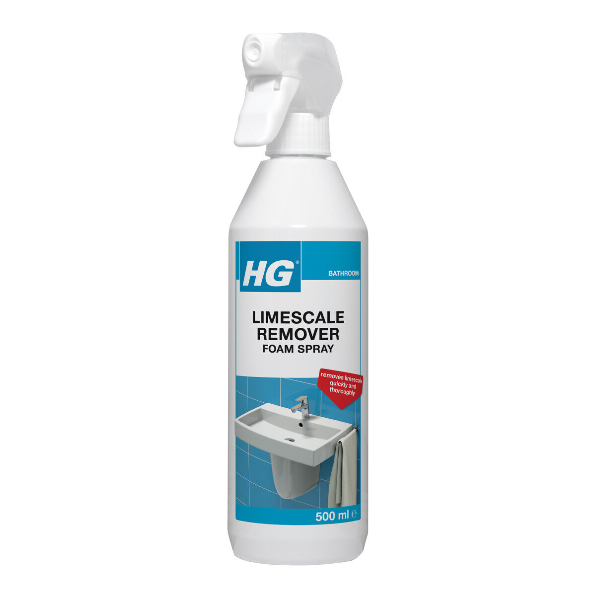 Limescale Remover Foam Spray 500ML (NT015270)