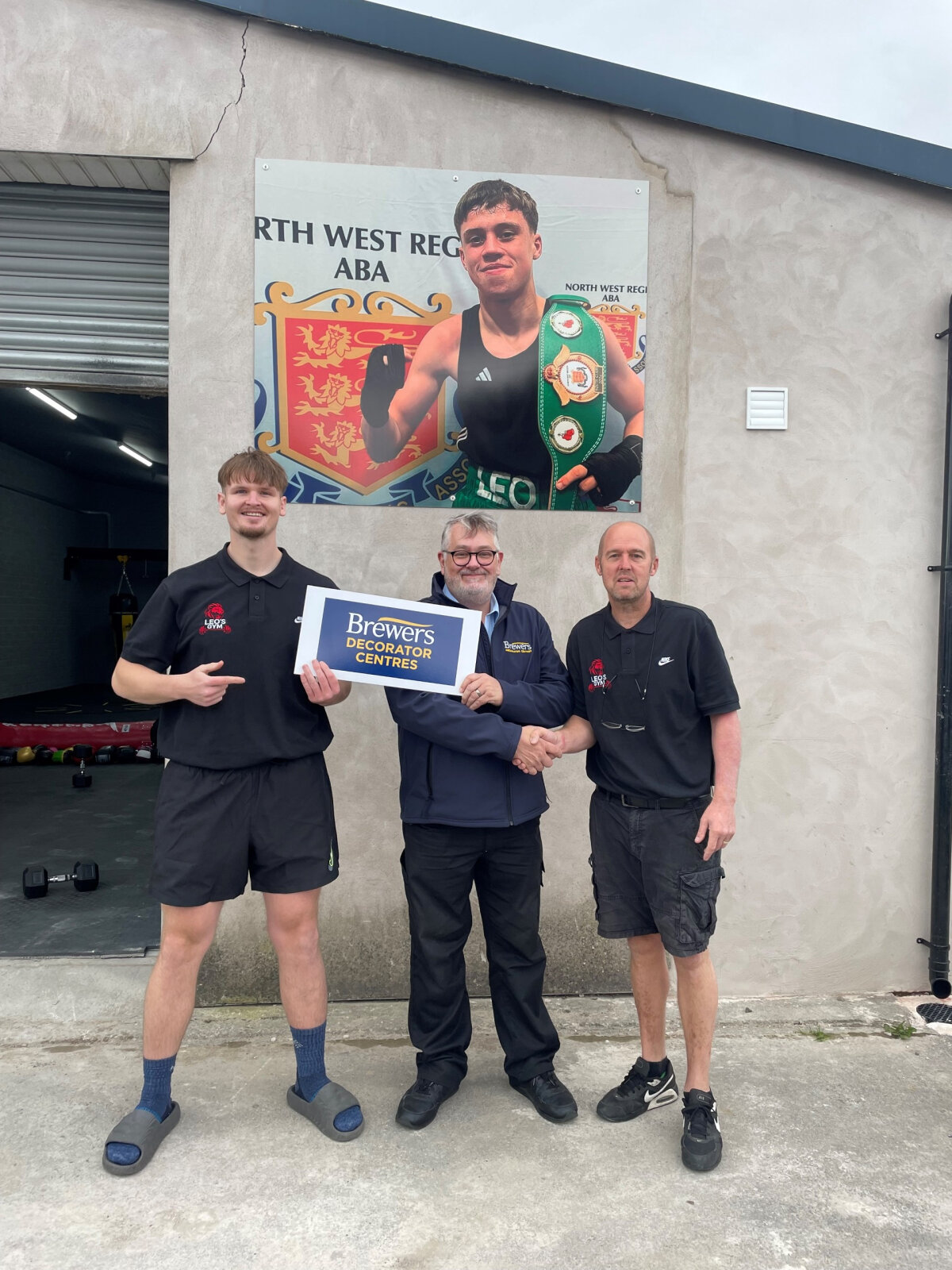 Brewers Morecambe Supports Leo’s Gym With Paint Donation