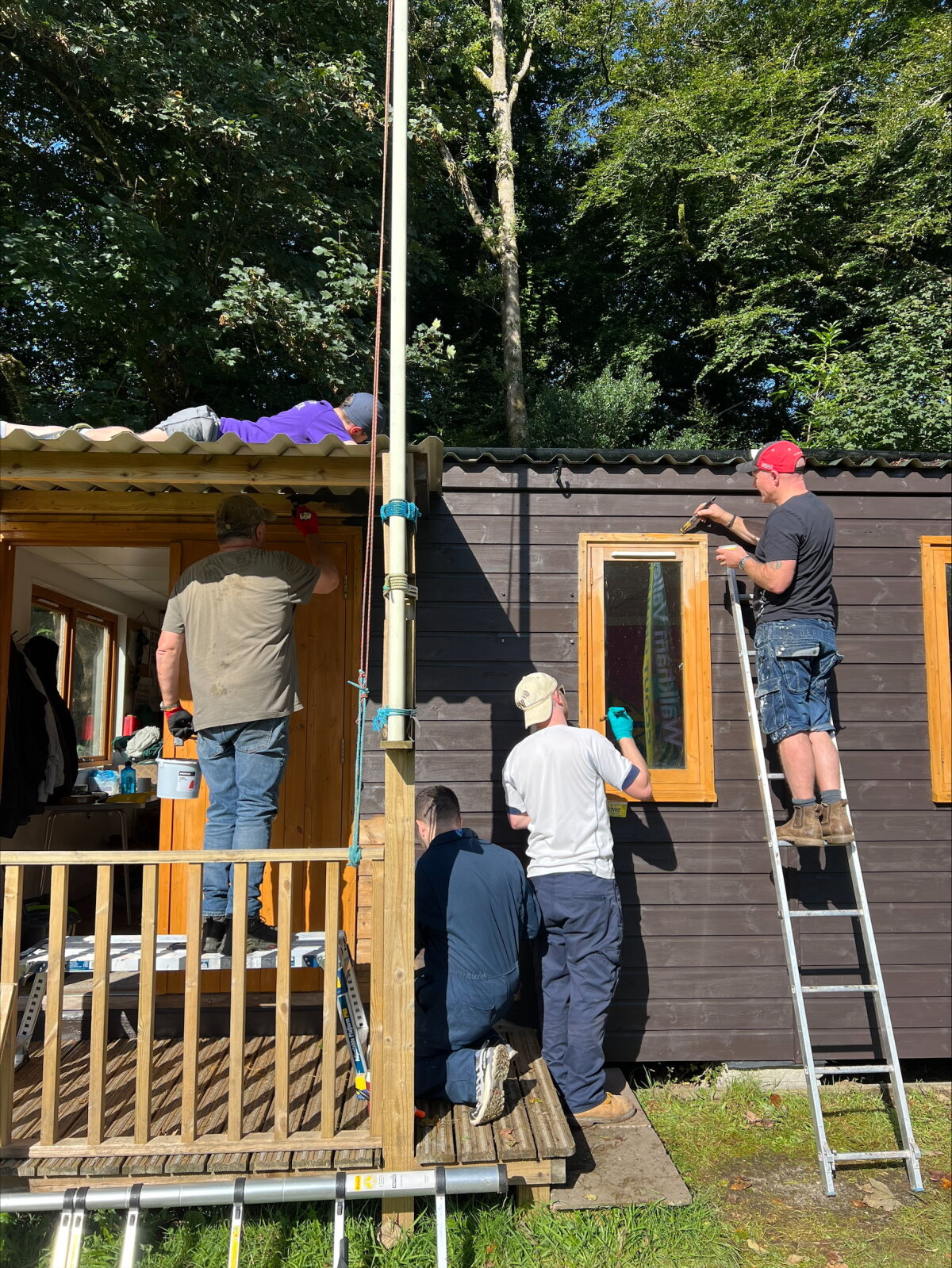 Supplying Ultimate Woodcare Protection To Walkham Valley Scout Group