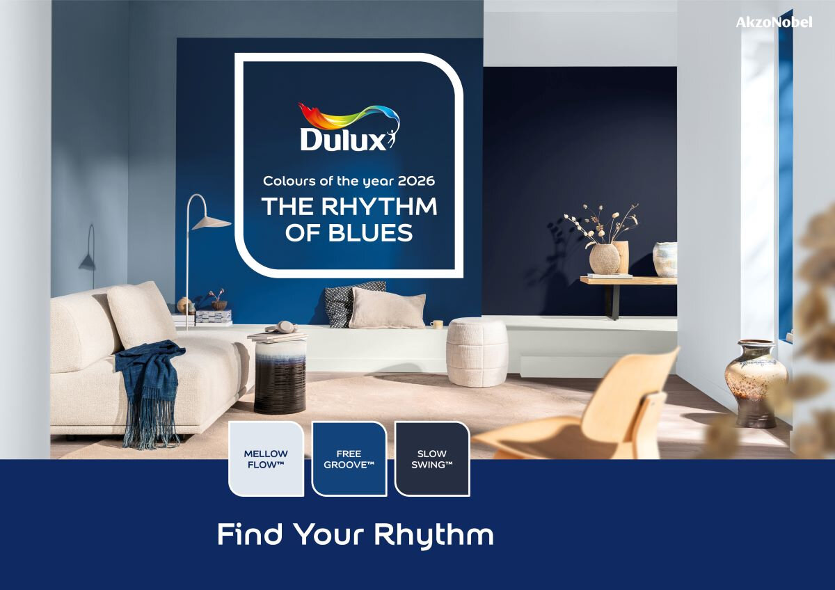 Dulux Announces First Ever Trio Of Shades For Its 2026 Colour Of The Year Collection