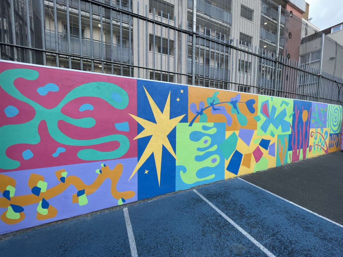 School Children Pay Homage To Matisse With A Mural In Albany!