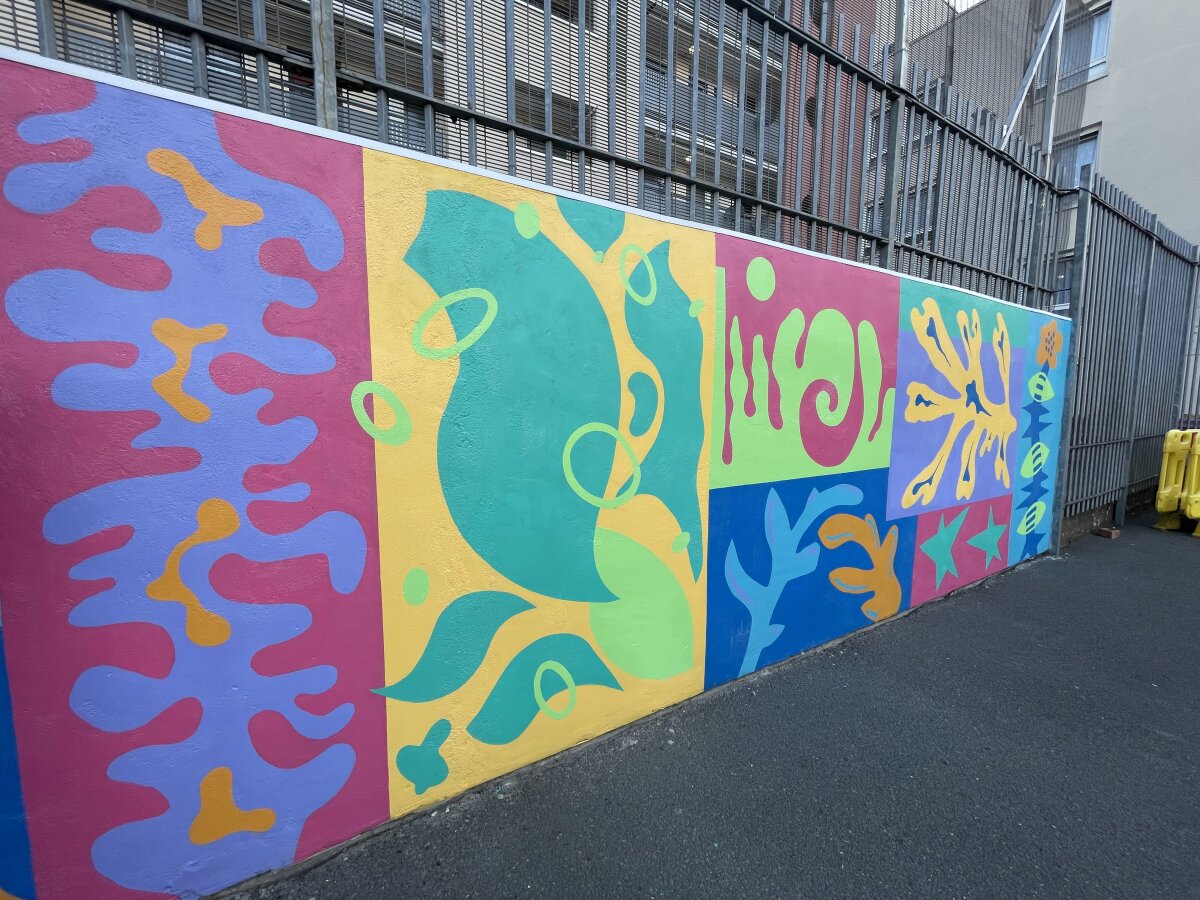 School Children Pay Homage To Matisse With A Mural In Albany!